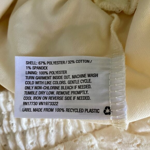 Wild Fable Shorts XS Ivory New with Tags - Picture 9 of 9